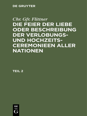 cover image of Chr. Gfr. Flittner